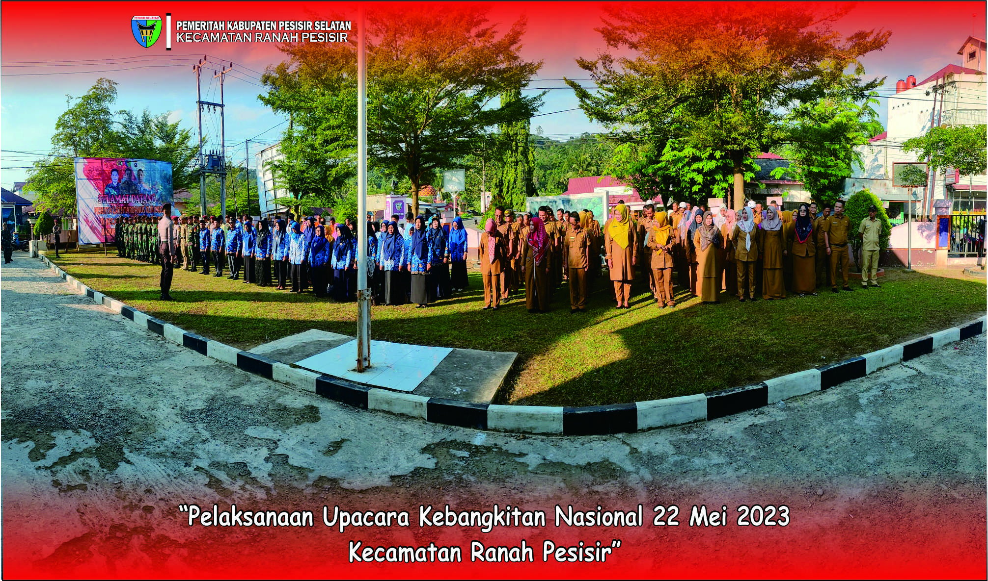 Pelaksanaan Upacara memperingati hari Kebangkitan Nasional 22/05/2023 