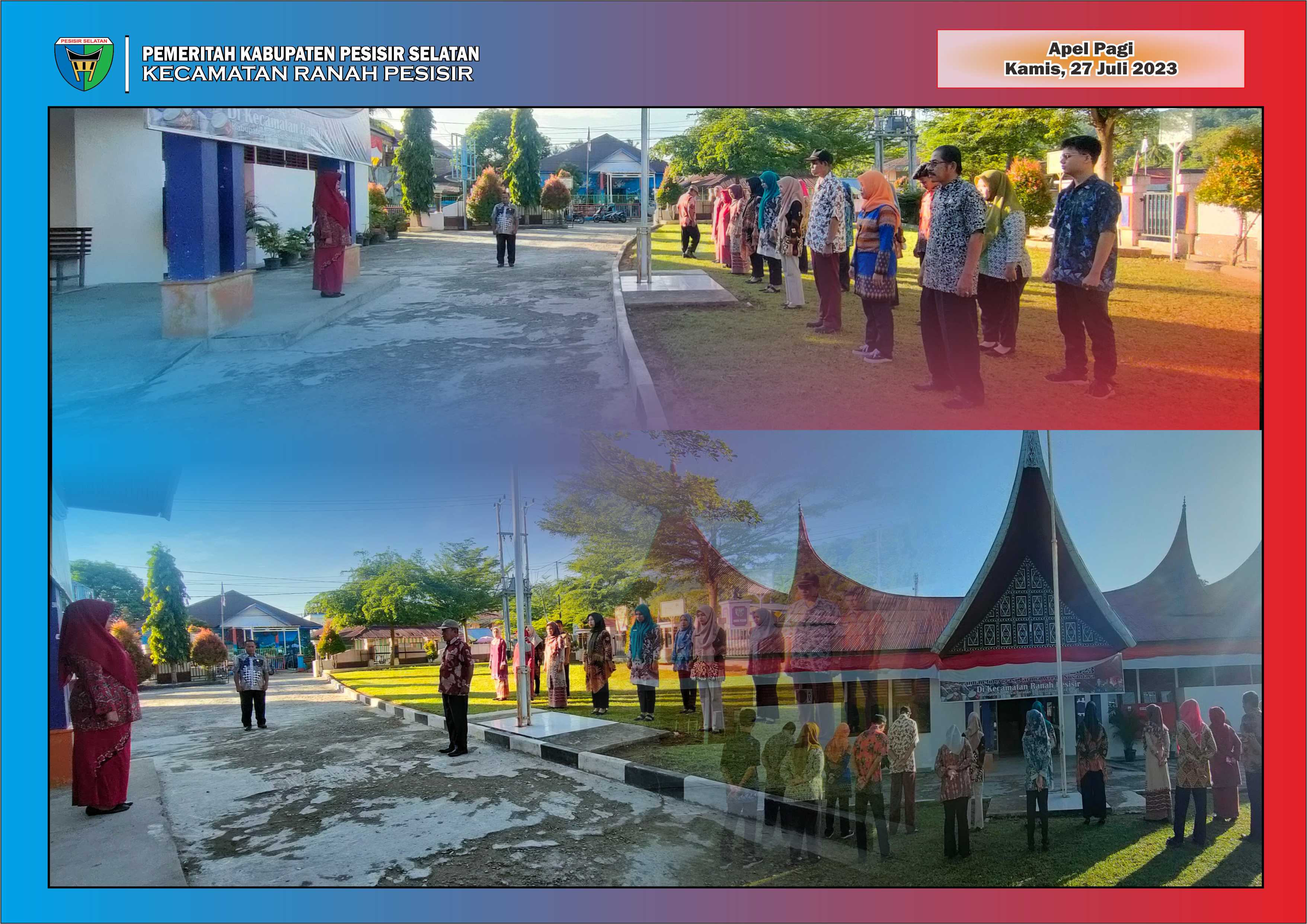 Apel Pagi, Memupuk Kebersamaan, Tanggungjawab dan Disiplin Pegawai dalam Mengemban Tugas