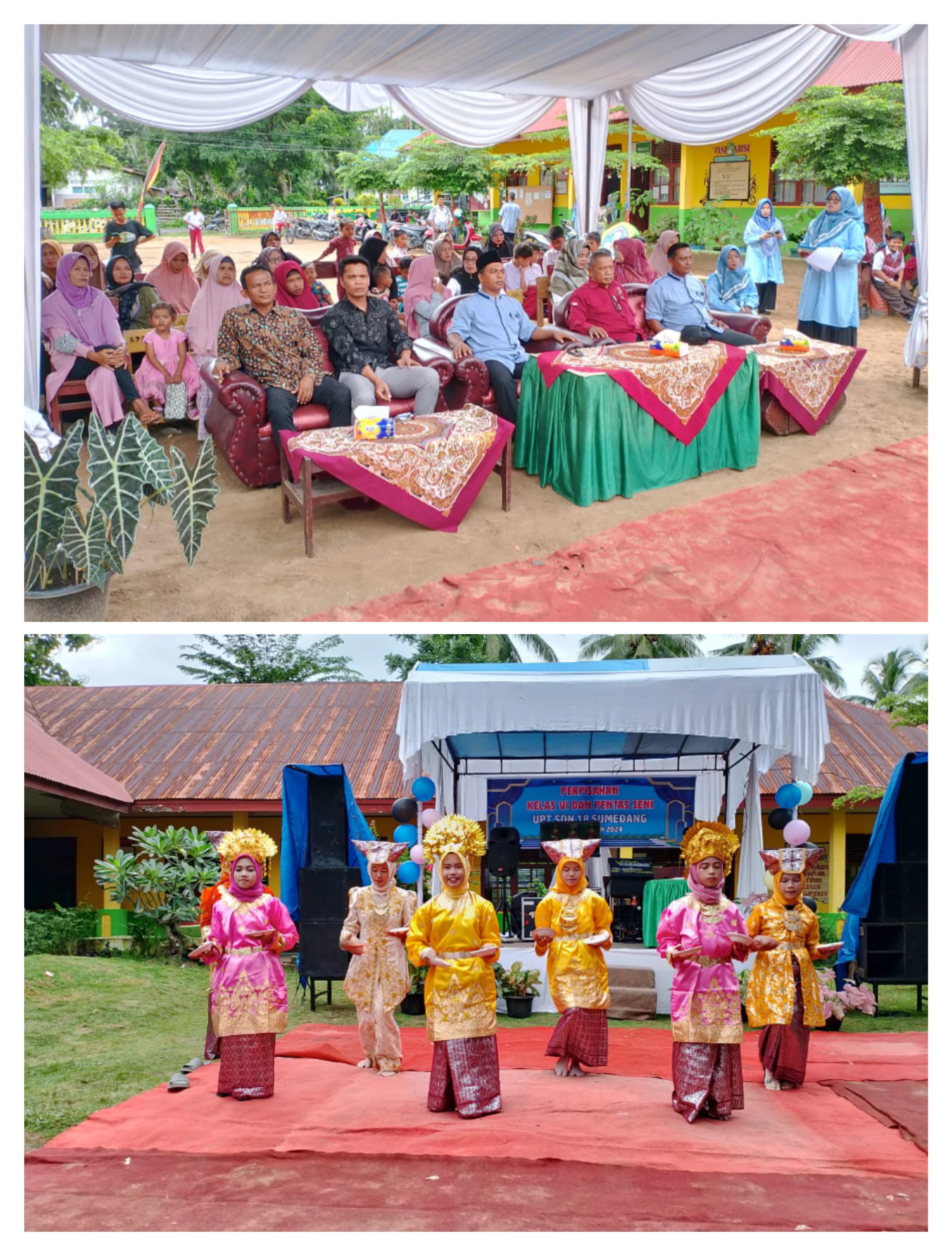Menghadiri Acara Perpisahan di UPT SD 18 Sumedang