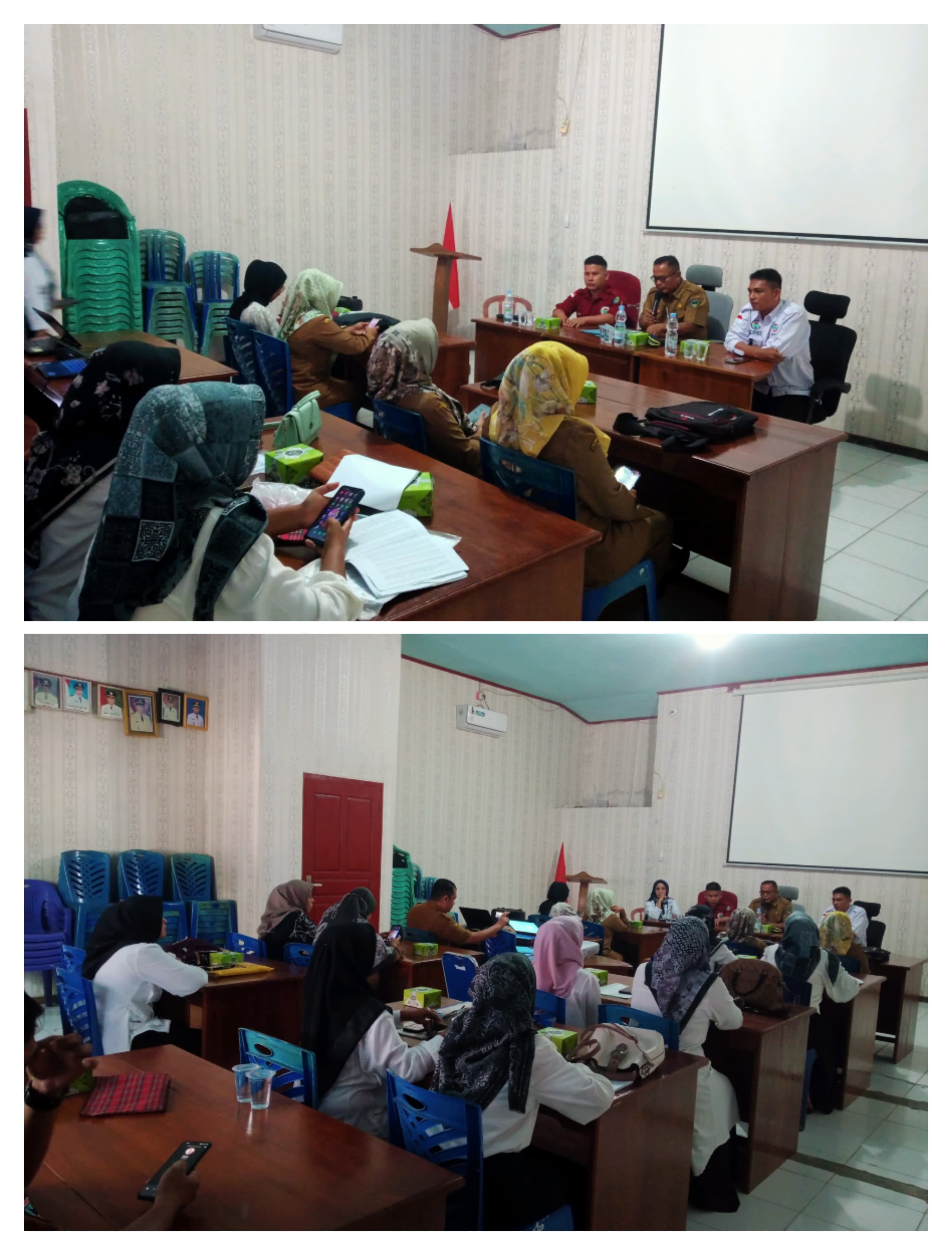 PELATIHAN DAN PENGINPUTAN DATA APLIKASI E-HDW