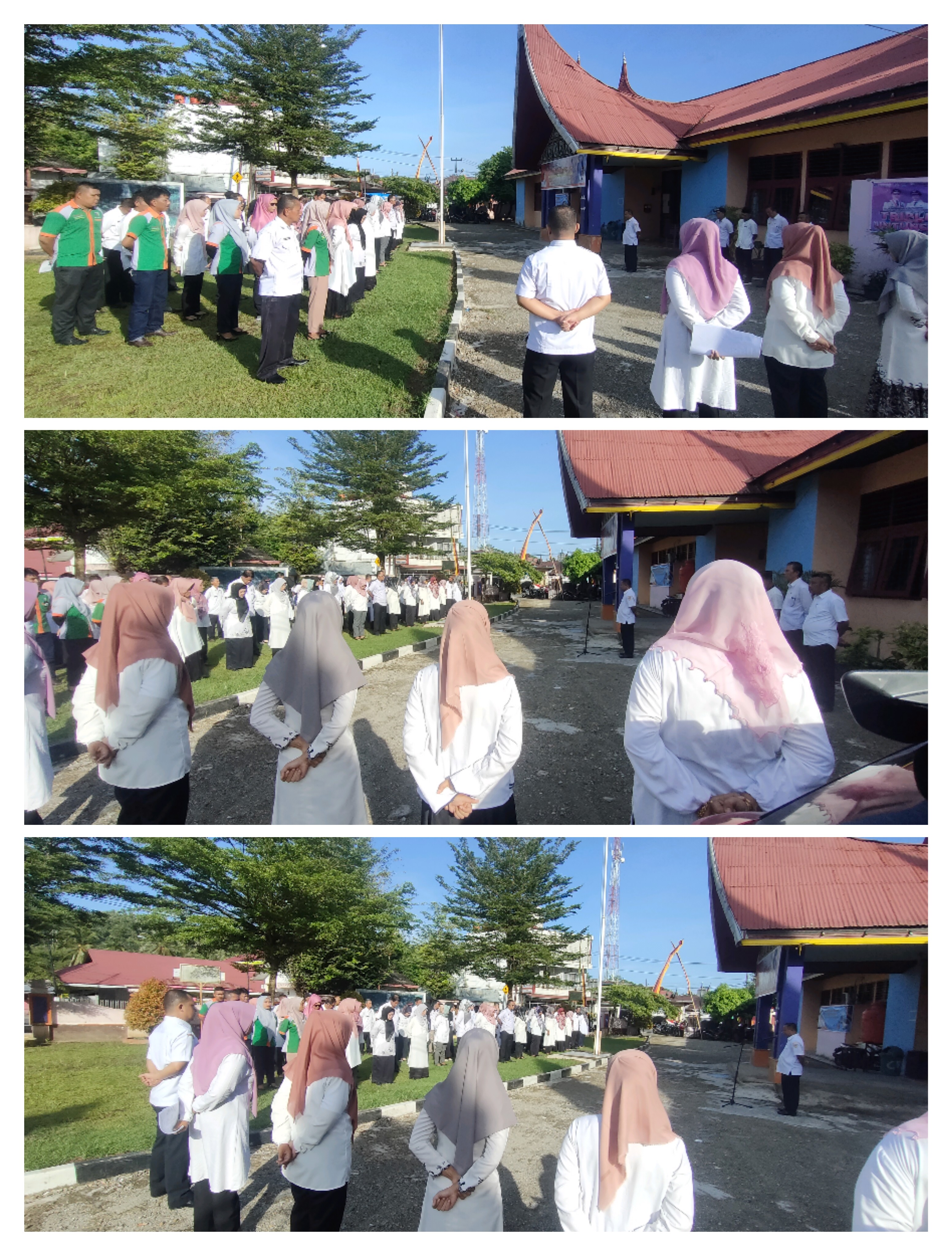 Apel gabungan pasca lebaran