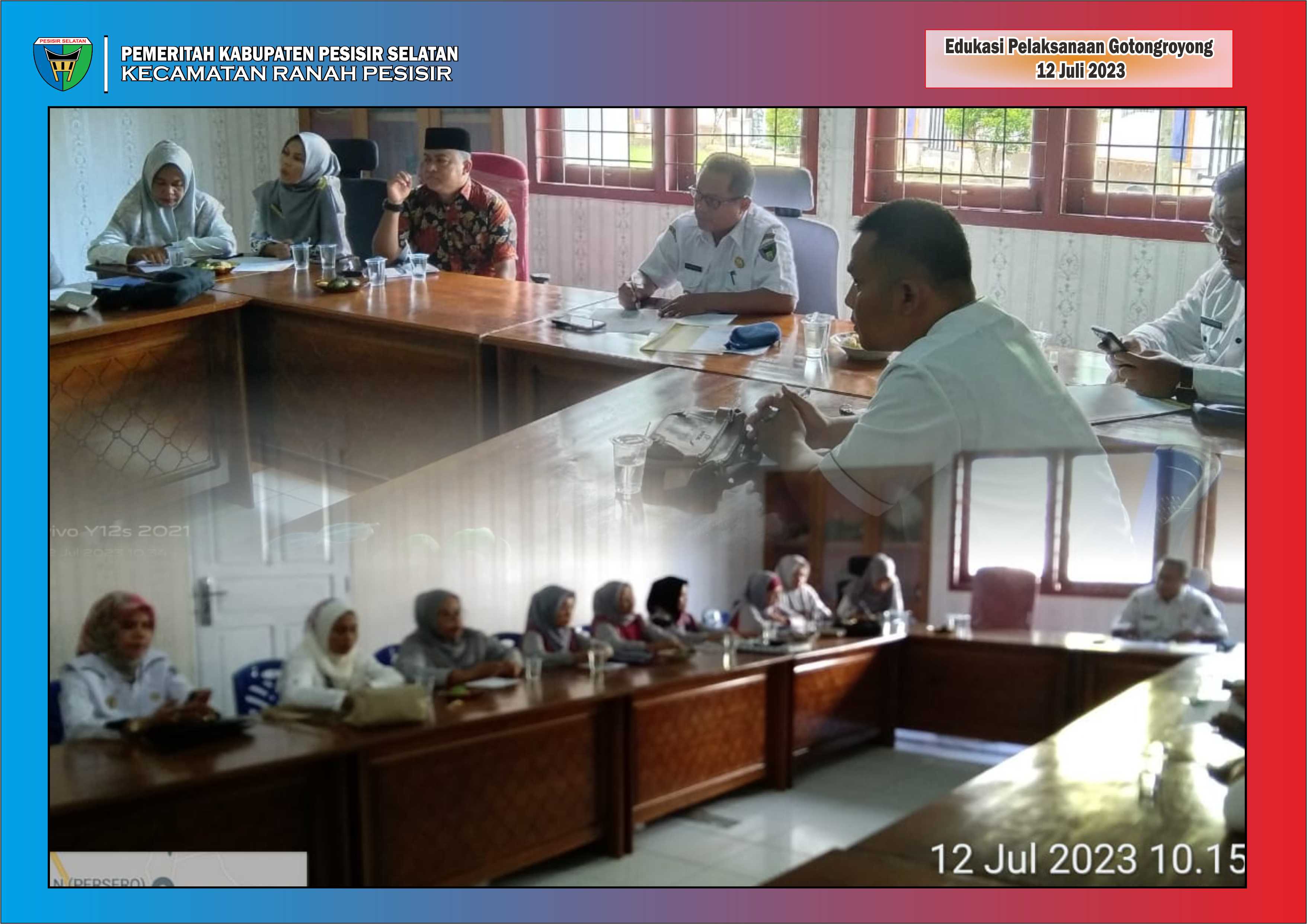 Ranah Pesisir laksanakan Edukasi Pelakasanaan Gotongroyong