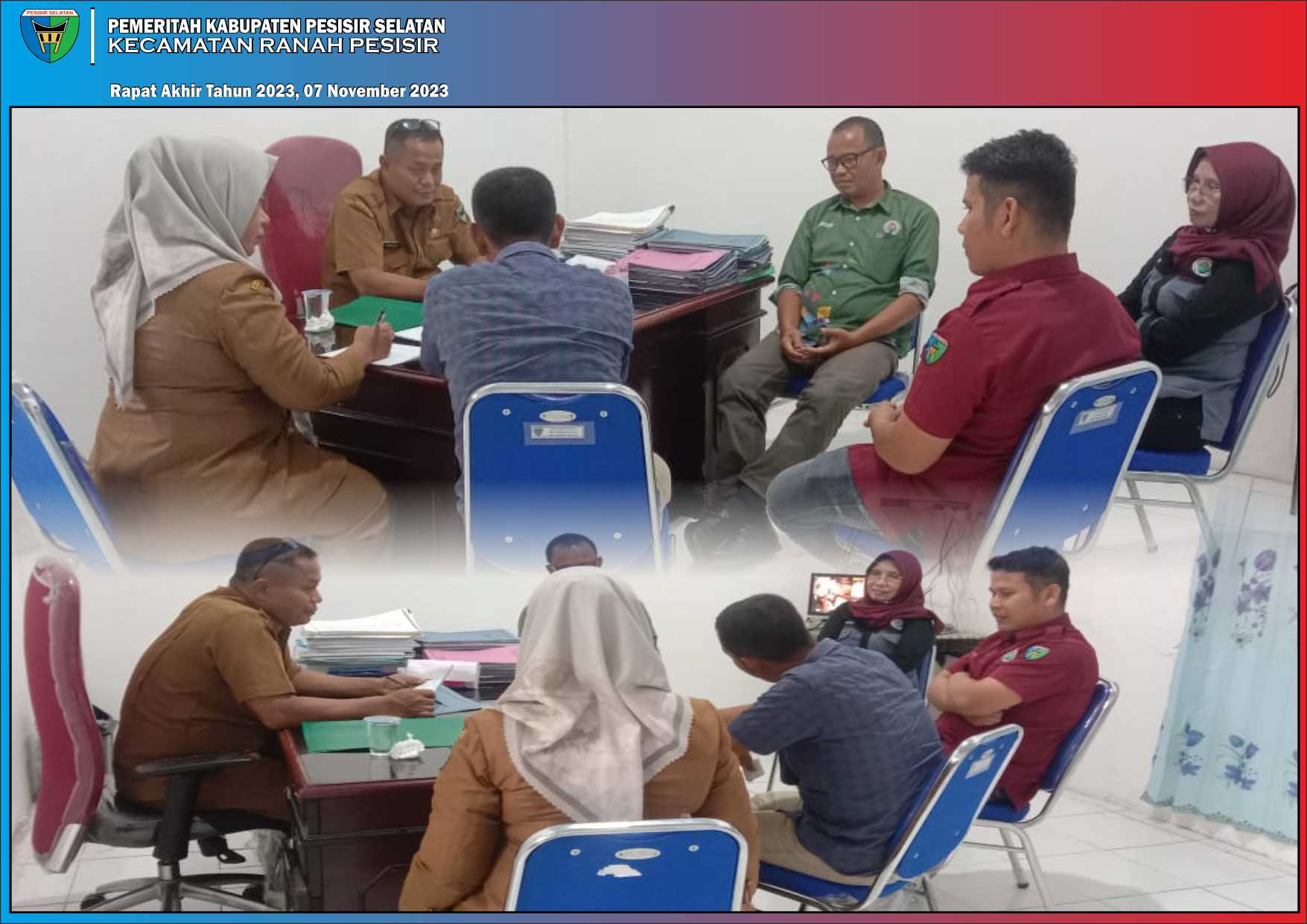 Koordinasi dengan TPP P3MD Kecamatan Ranah Pesisir
