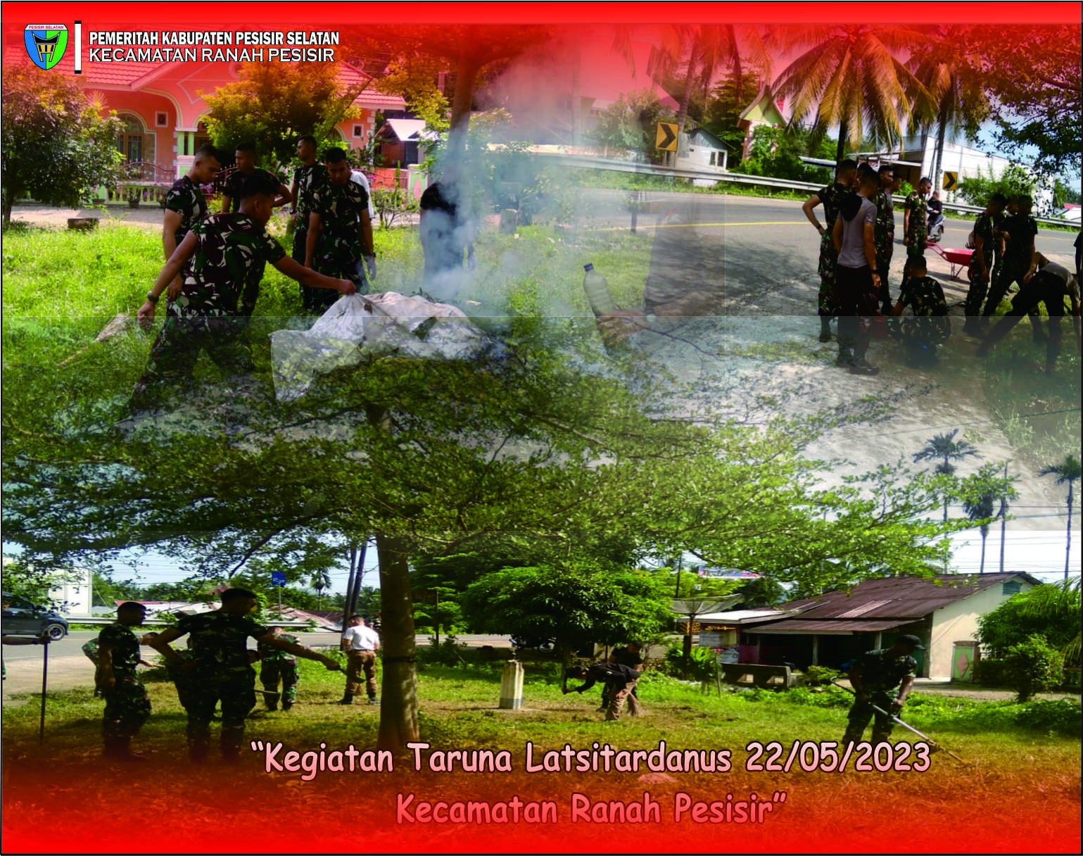 Kegiatan Taruna Latsitarda di Kecamatan Ranah Pesisir