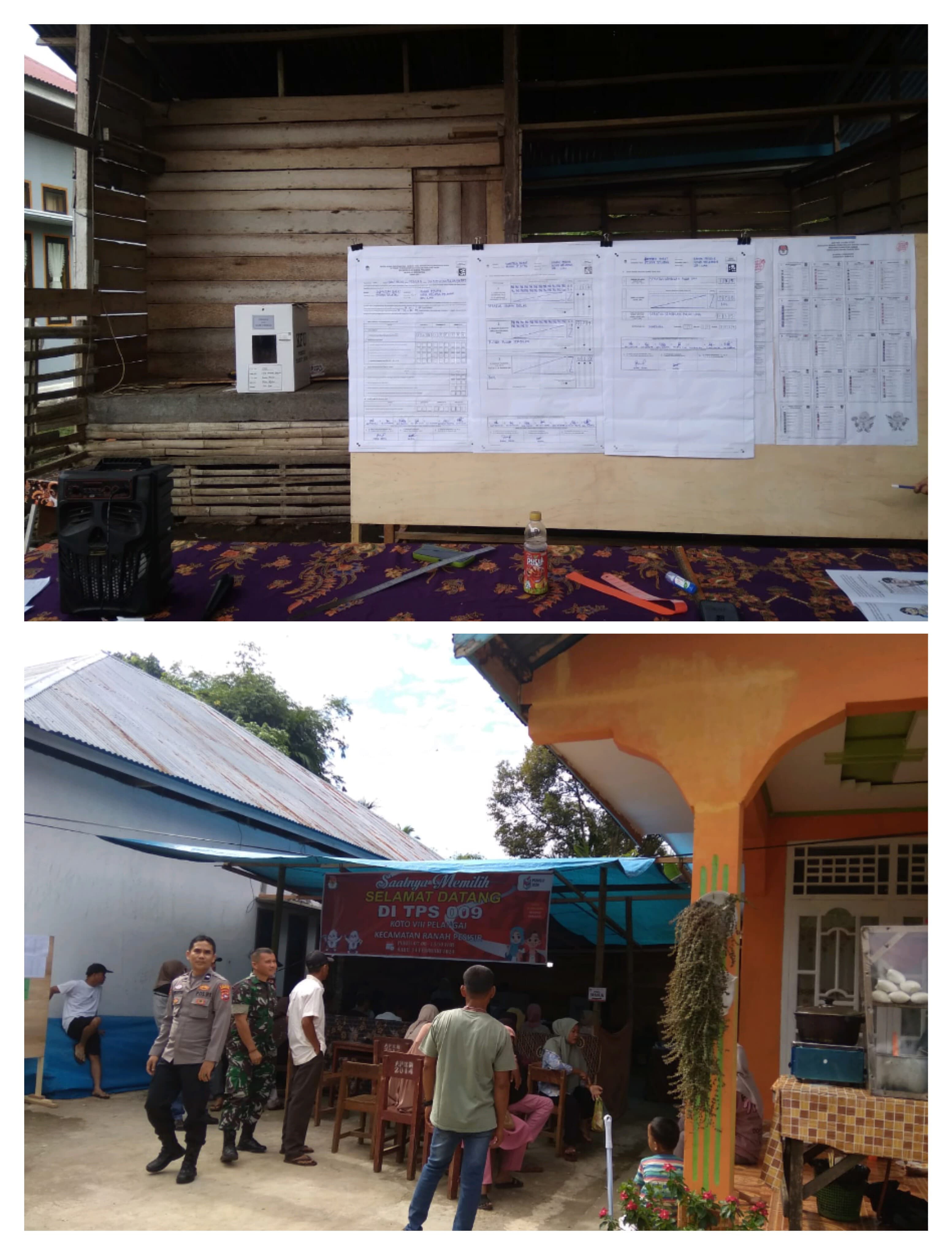 Monitoring Tim Kecamatan ke TPS Masing-masing Nagari