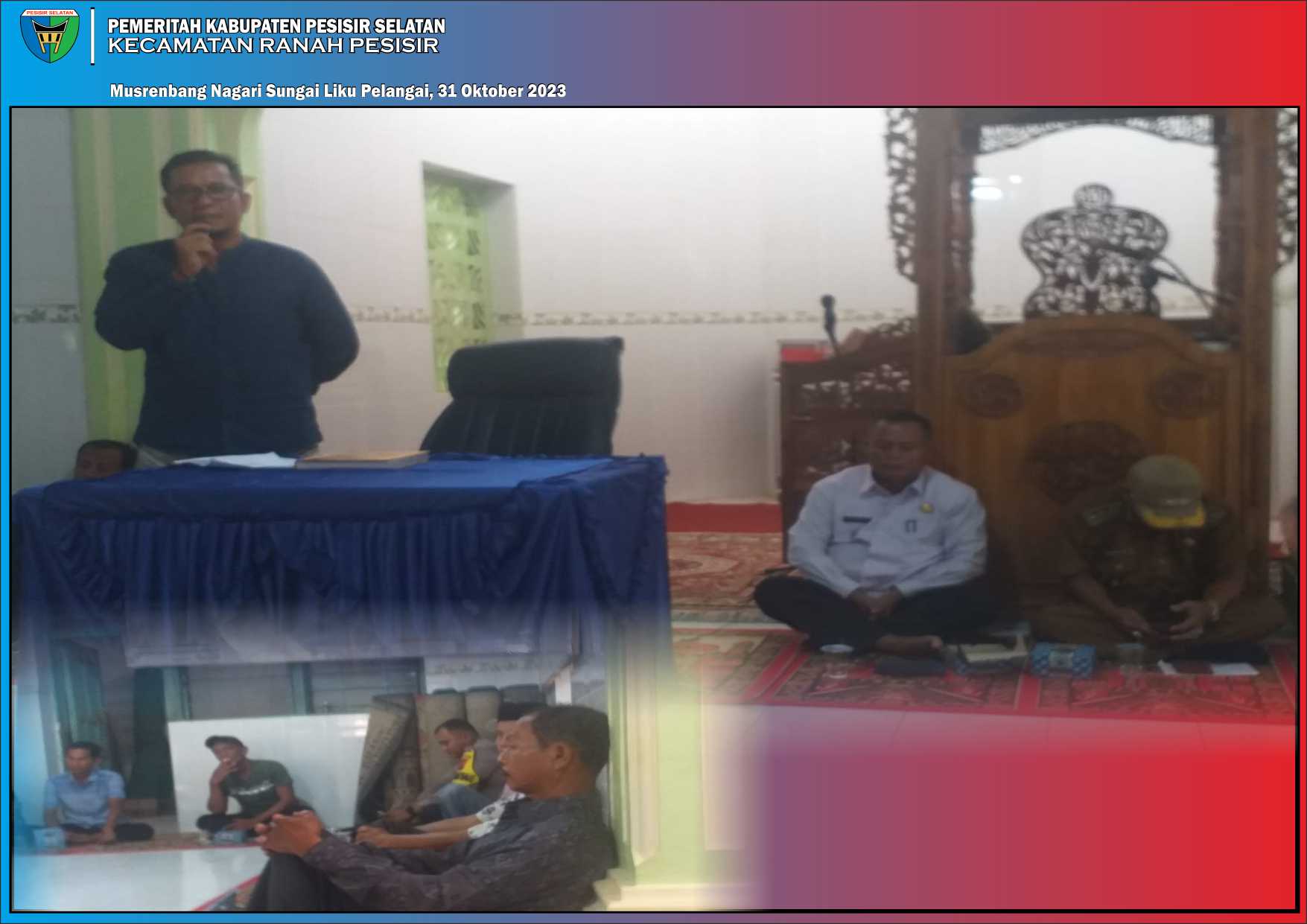 Pemerintah Nagari Sungai Liku, hari ini Selasa (31/10/2023) melaksanakan Musyawarah Perencanaan Pemb
