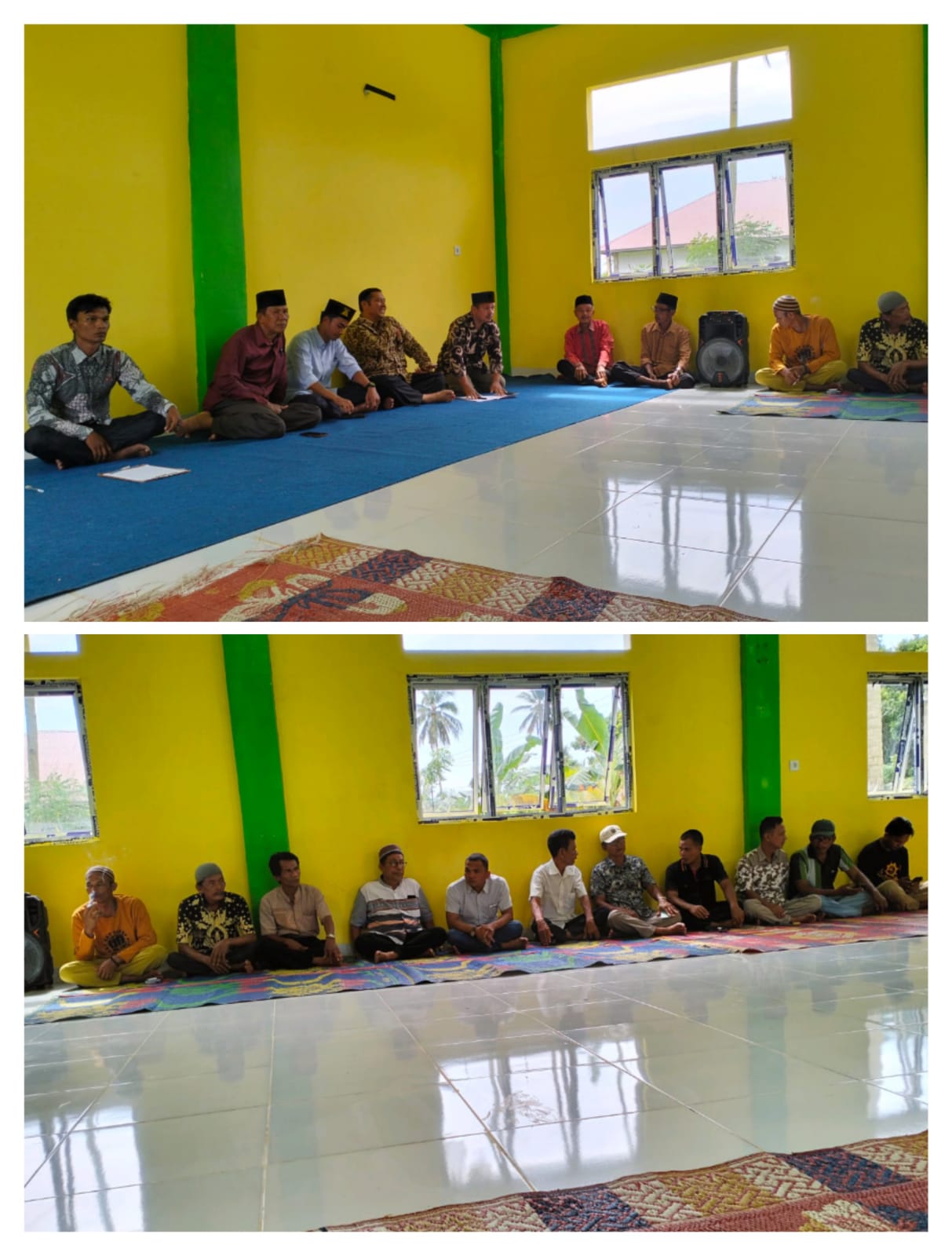 Menghadiri aAcara Pembentukan Pengurus Gedung MDA Nagari Koto VIII Pelangai