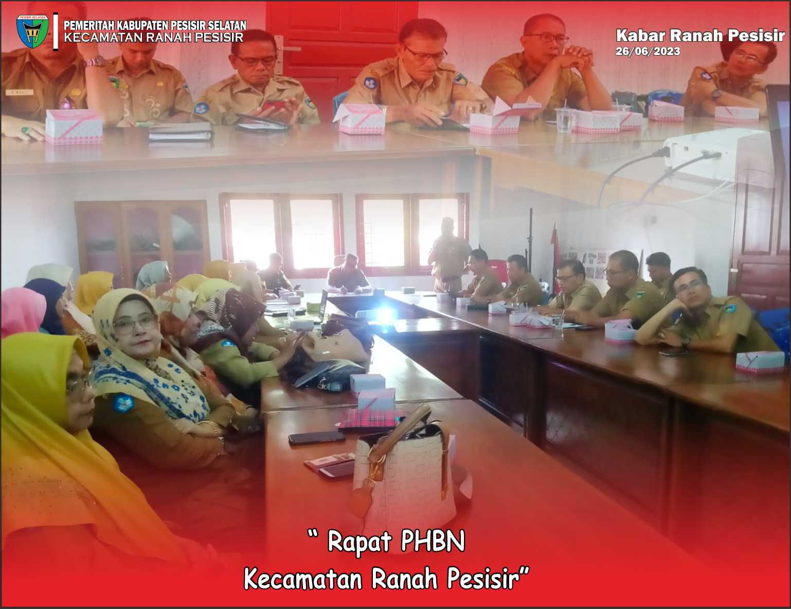 Rencana kegiatan PHBN 2023 Kecamatan Ranah Pesisir 