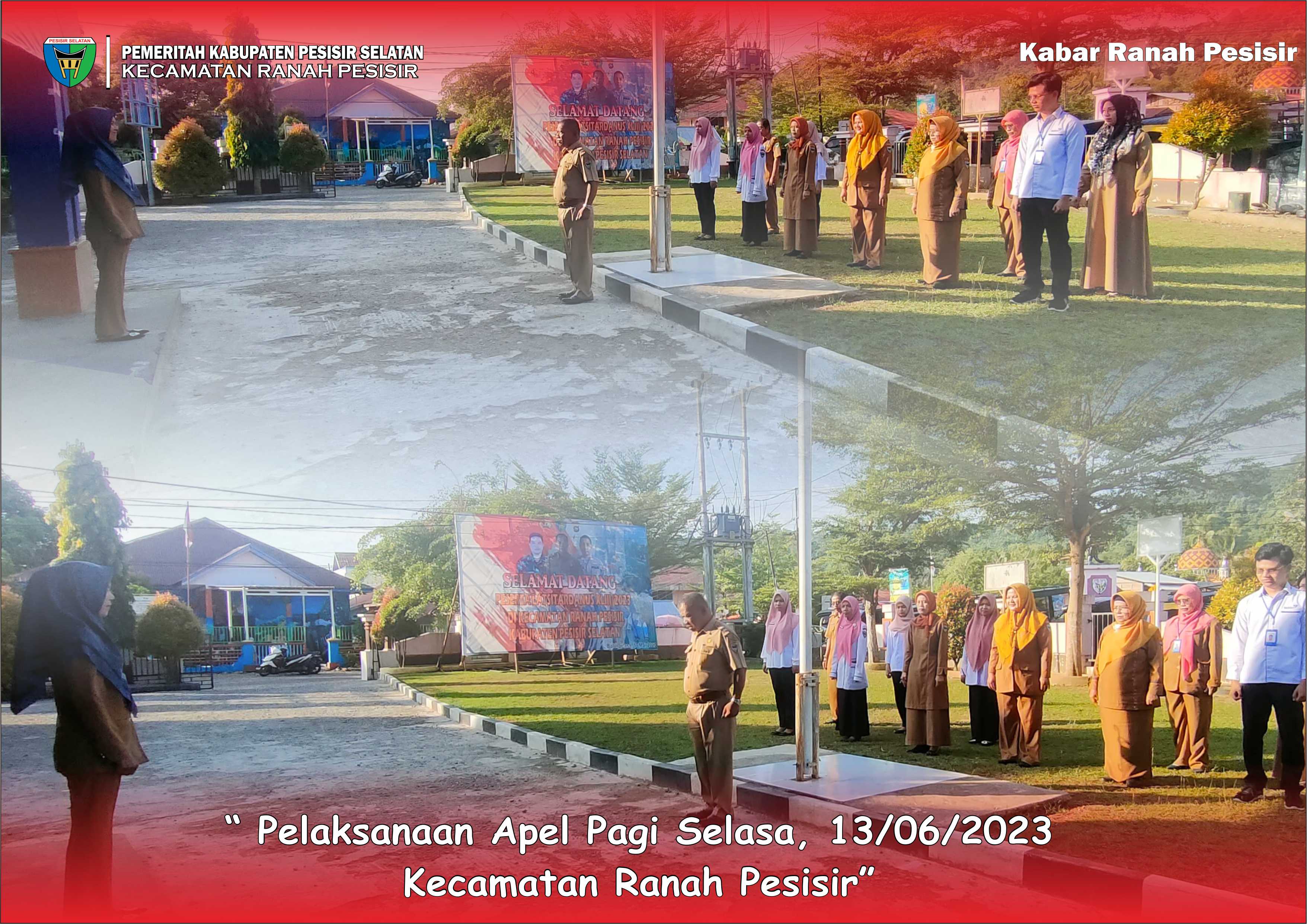 Pelaksanaan Apel Pagi Selasa (13/06/2023) 