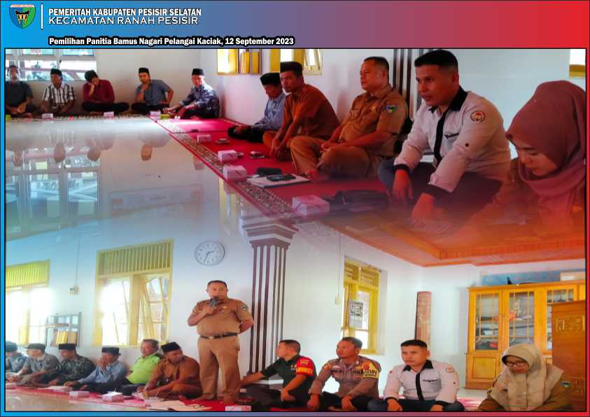 Pemilihan Panitia Bamus Nagari Pelangai Kaciak, 12 September 2023 