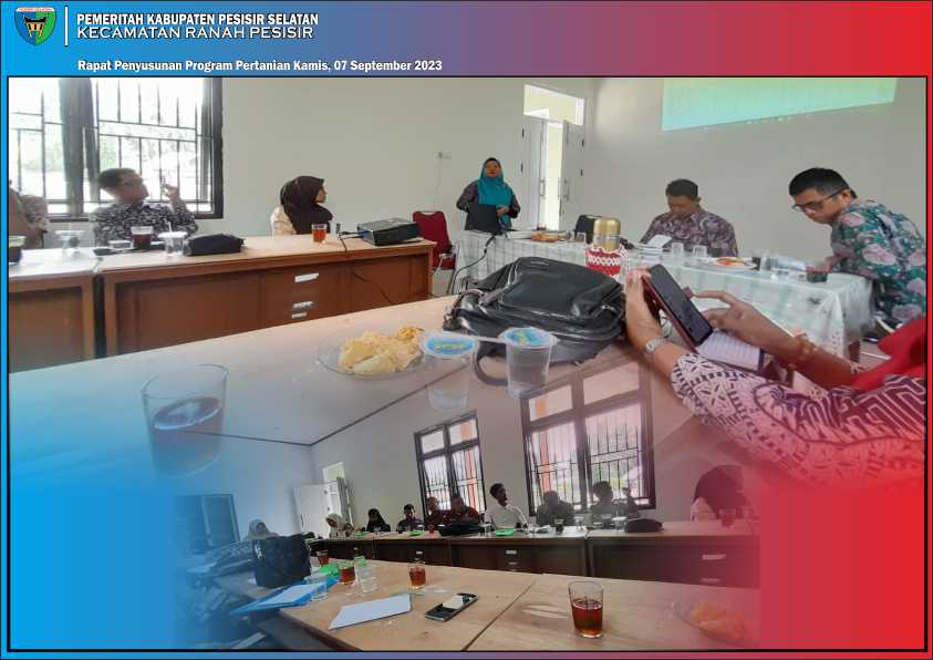 Penyusunan Program pertanian di Balai Penyuluhan pertanian Pasia Pelangai