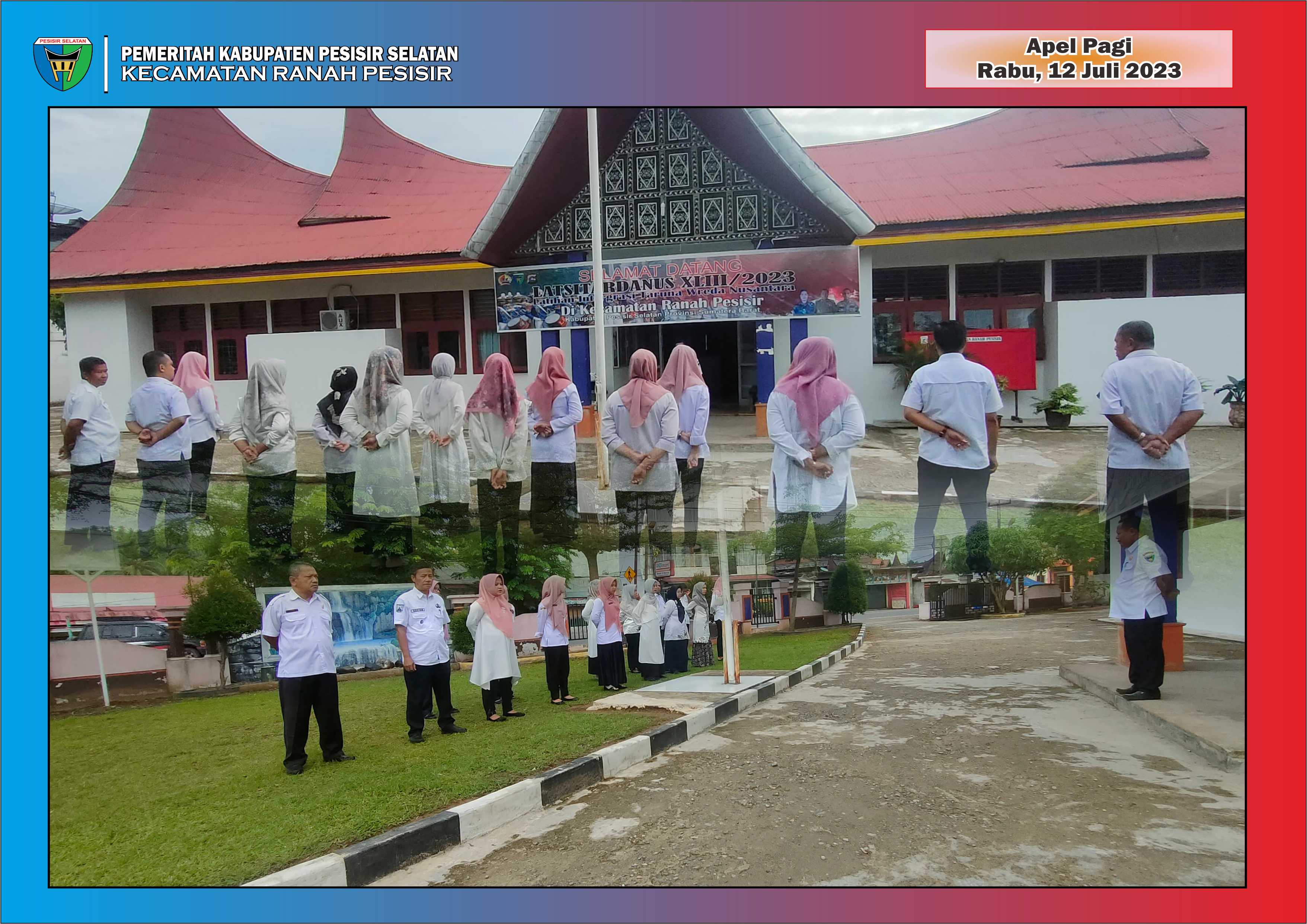 Pelaksanaan Apel Rabu 012/07/2023