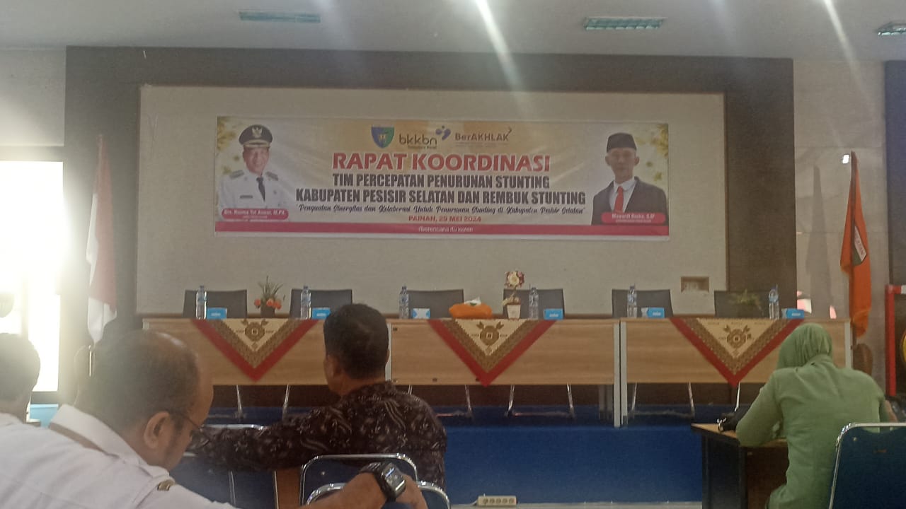 Rakor Percepatan Penurunan Stunting 