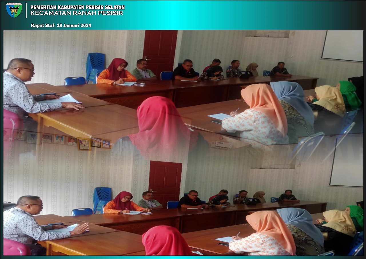 Rapat Staf Pertama di Awal Tahun 2024