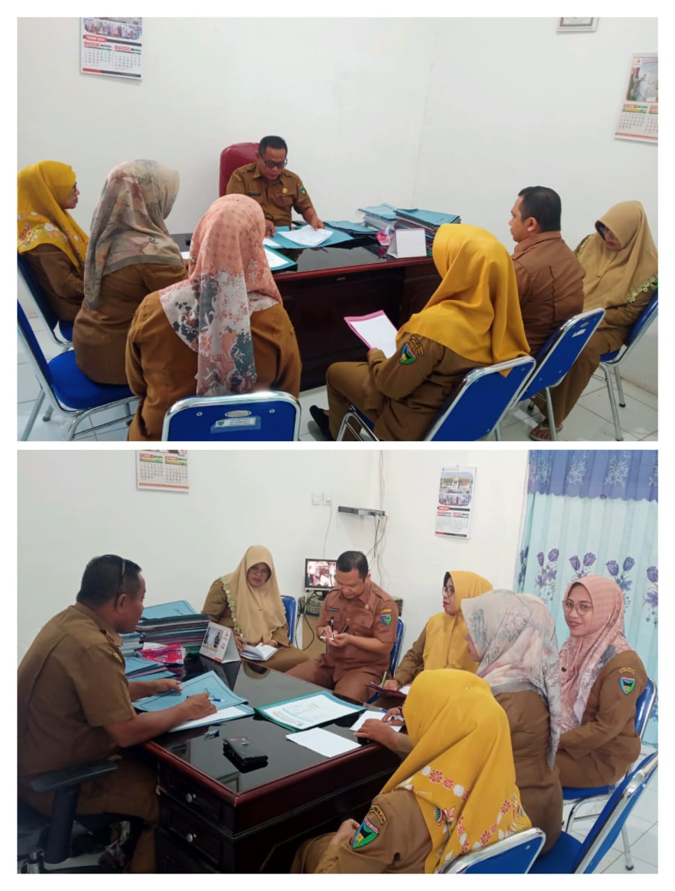 Rapat Bersama Kasi dan Camat Ranah Pesisir Pada 29 Januari 2024