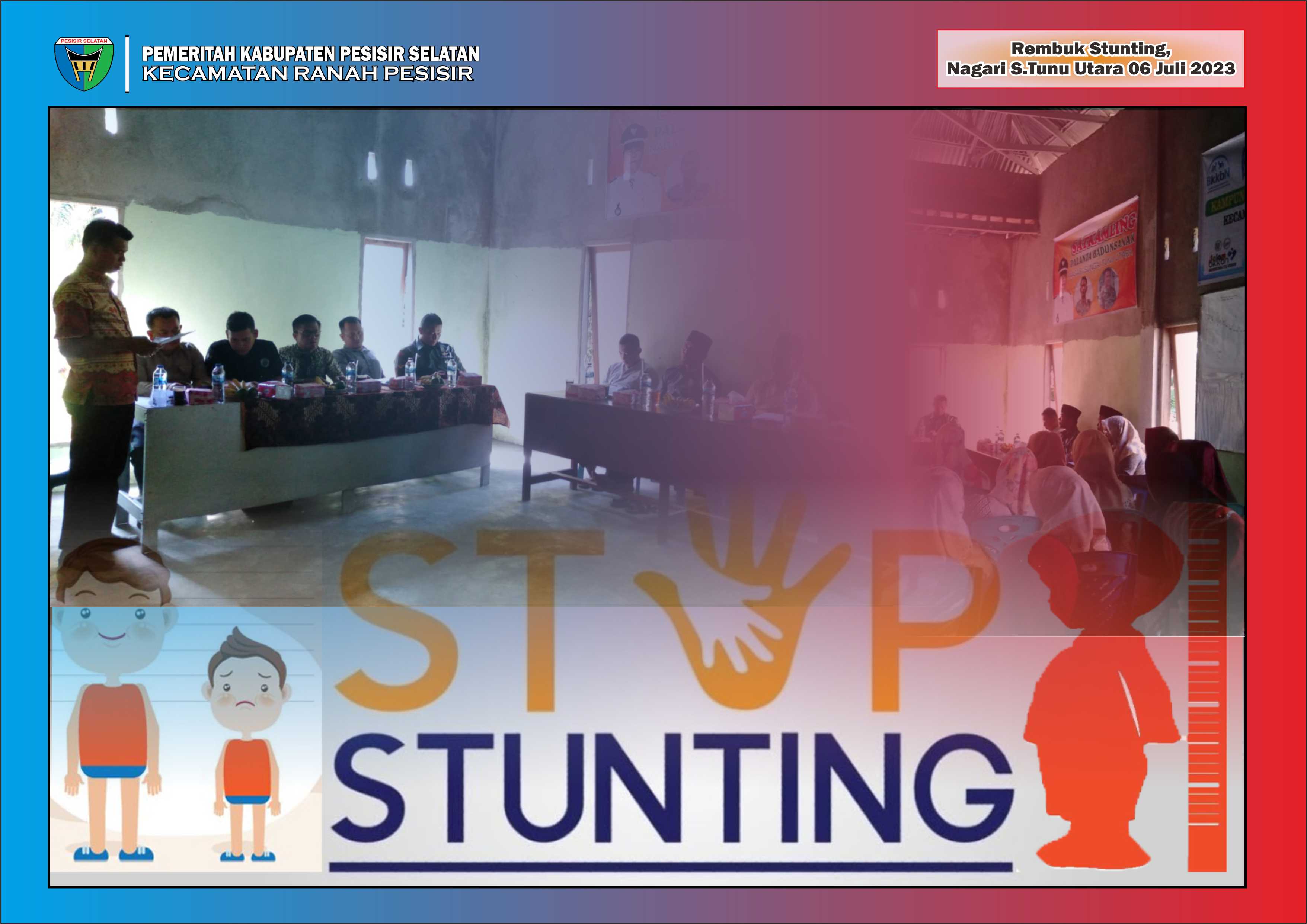 Rembuk Stunting Nagari Sungai Tunu Utara