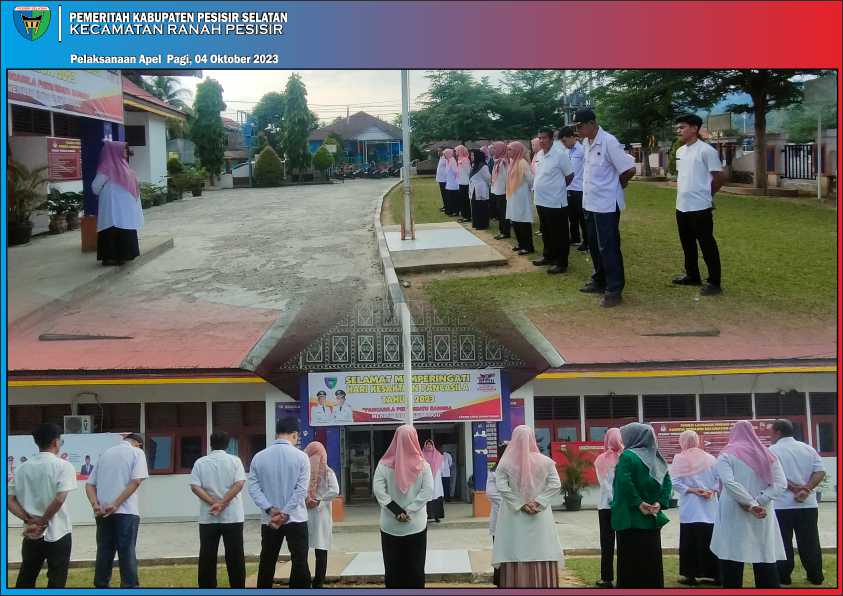 Pemerintah Kecamatan Ranah Pesisir lakukan Apel Gabungan Rabu, (04/10/23)