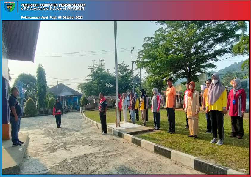 Kantor Camat Laksanakan Apel Pagi 06/10/2023