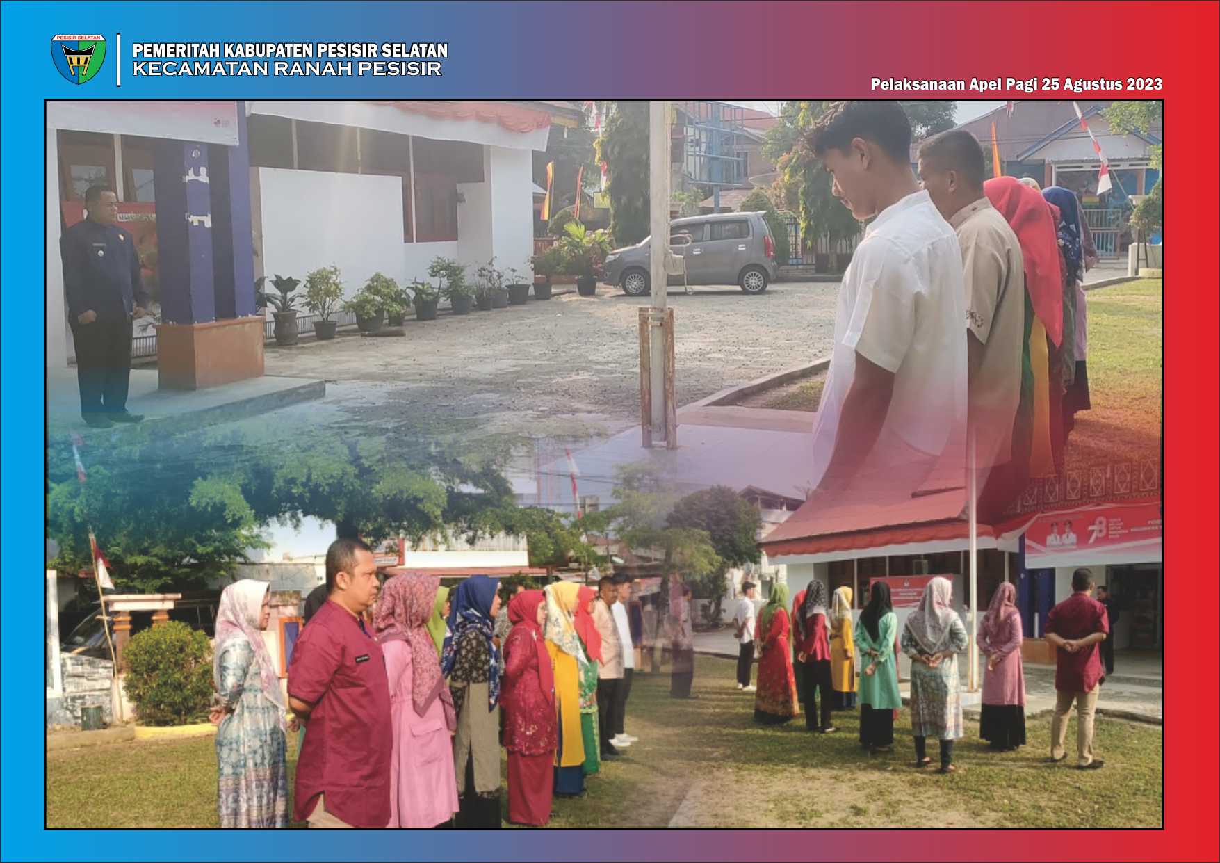 Apel Pagi, menumbuhkan Kebersamaan, Tanggungjawab dan Disiplin Pegawai dalam Mengemban Tugas