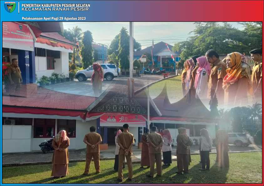 Apel Pagi Fungsi Sebagai Sarana Disiplin Dan Tanggung Jawab Pegawai. 29/08/2023