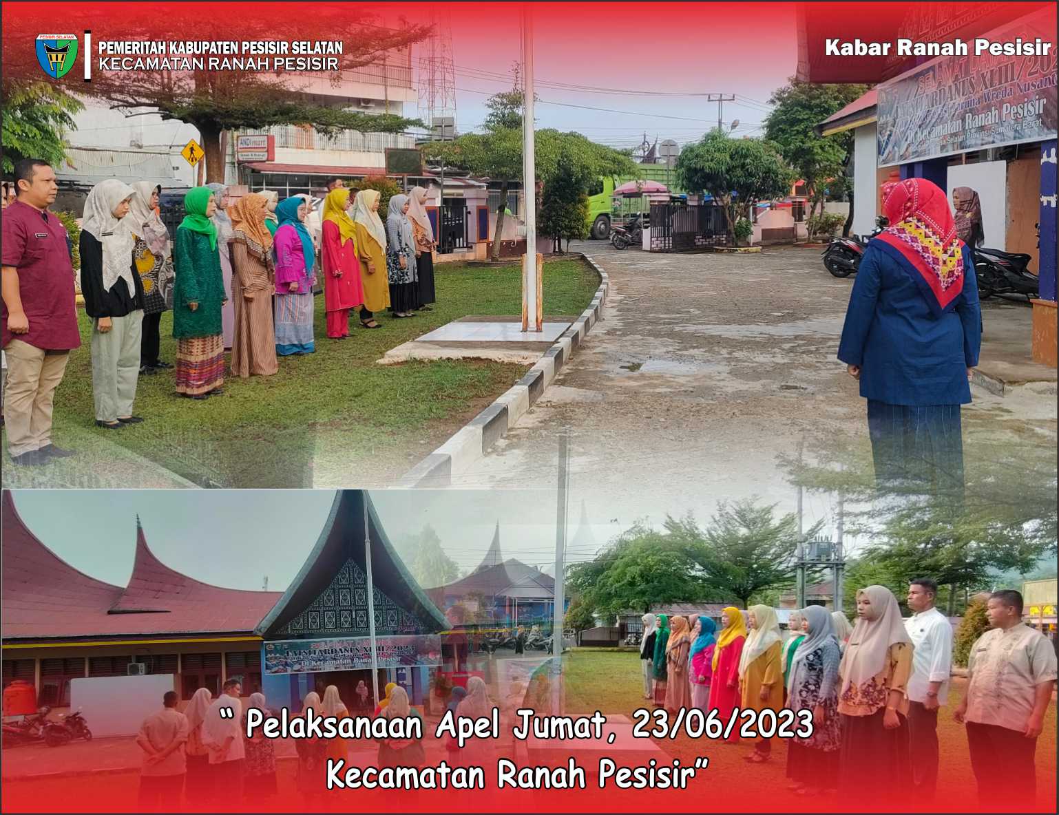 Pelaksanaan Apel Jumat 23/06/2023