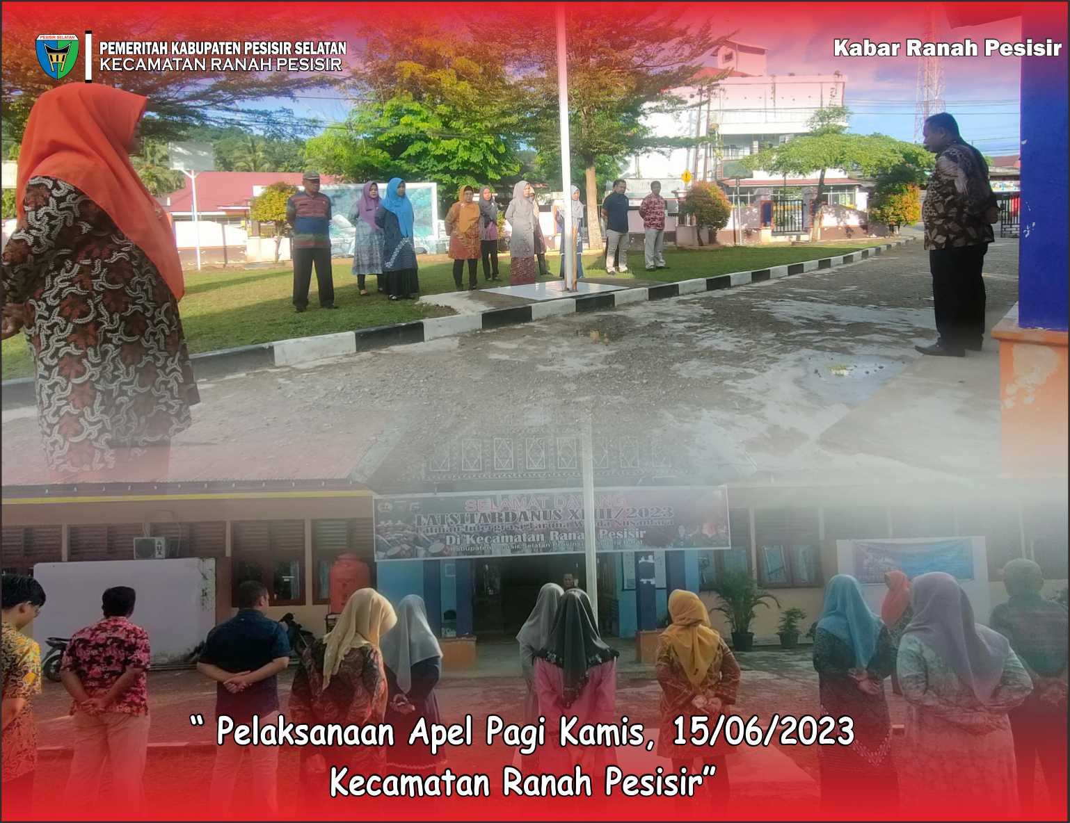 Pelaksanaan Apel Pagi 15/06/2023