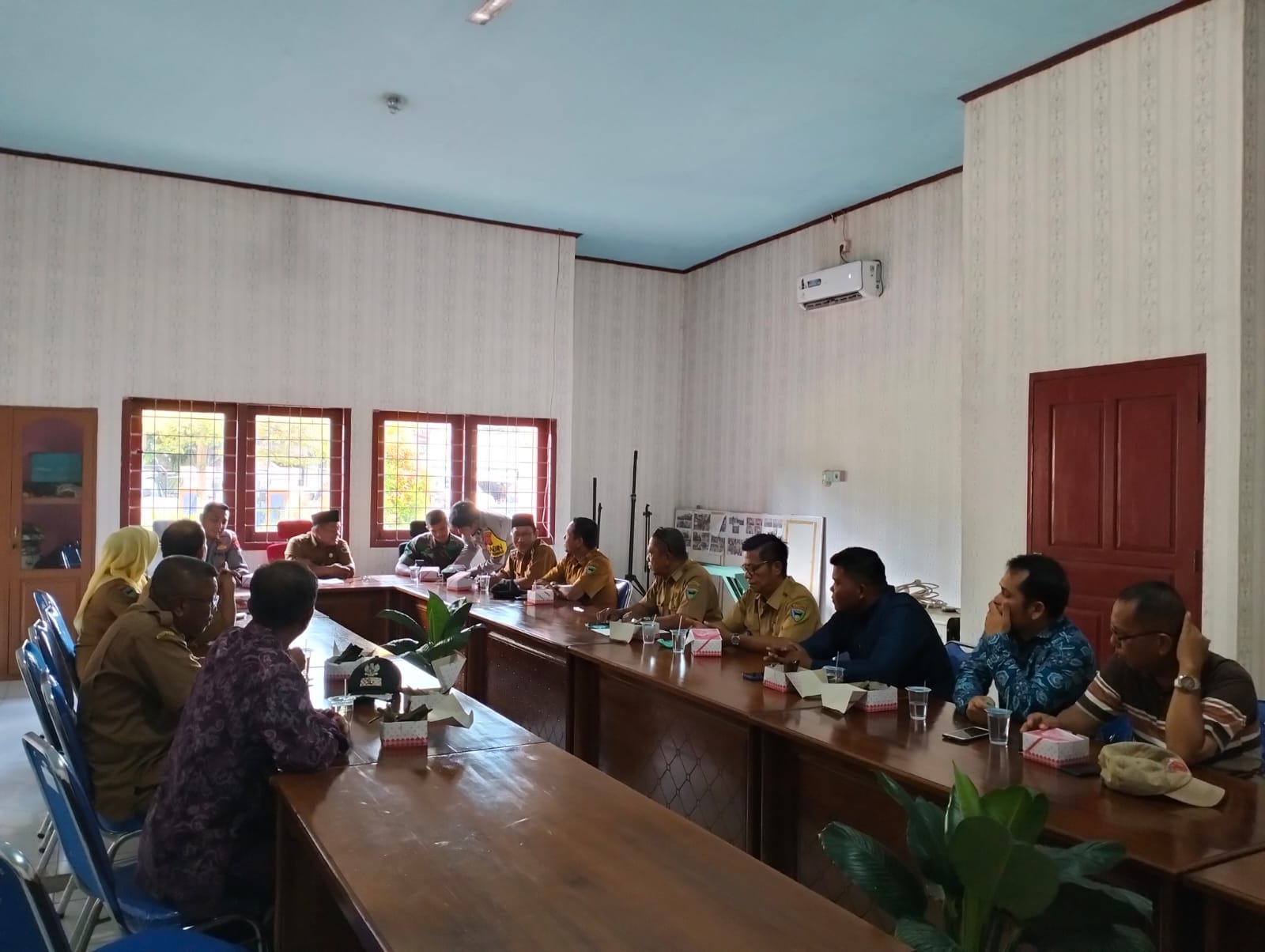 Pemantapan pekerjaan oleh Camat Ranah Pesisir, di Sektor Nagari Sekecamatan Ranah Pesisir